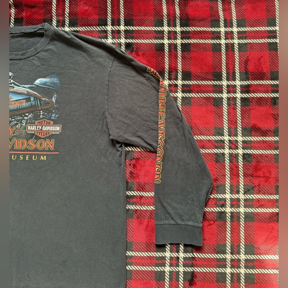 Harley Davidson Men's LS Reflection Tee - Picture 5 of 14